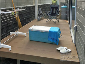 のウッドデッキ マージウッドデッキ 施工例