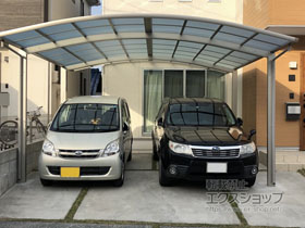 のカーポート レイナツインポートグラン　積雪〜20cm対応 施工例