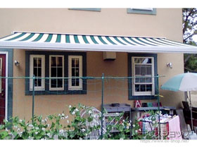 のオーニング・日よけ 彩風 あやかぜ S型 手動式 施工例