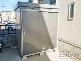 の物置・屋外倉庫 断熱物置 ネクスタプラス 扉タイプ 一般型 1790×1370×2075（NXP-25ST） NXP-25ST-PG 施工例