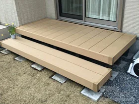 YKKAPのウッドデッキ リウッドデッキ 200 施工例