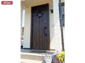 LIXIL ���N�V��(�g�X�e��)�̌��փh�A ���V�F���g���փh�A3 �f�MK4�d�l �ЊJ���d�l(�����}��)L D77�^ �{�H��