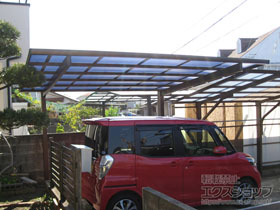 のカーポート エフルージュグラン　積雪〜20cm対応 施工例