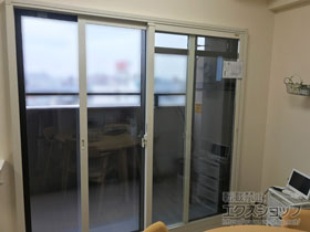 の二重窓（内窓） インプラス ダストバリア仕様 引違い窓 2枚建 施工例