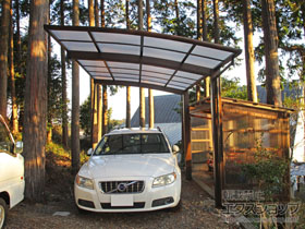 のカーポート レイナポートグラン　積雪〜20cm対応 施工例