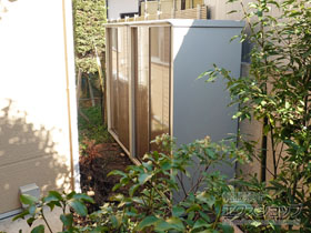 の物置・屋外倉庫 グランプレステージジャンプ 1304×750×1900 GP-137A-F-CB 施工例