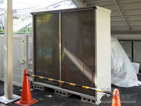 の物置・屋外倉庫 グランプレステージジャンプ 1879×750×1900 GP-197A-F-CB 施工例