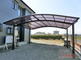 のカーポート レイナツインポートグラン　積雪〜20cm対応 施工例