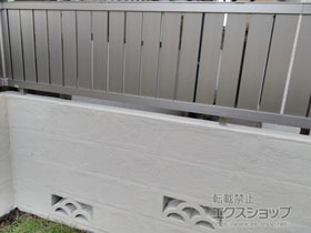 のフェンス・柵 セレビューフェンス R4型 自在柱式 施工例