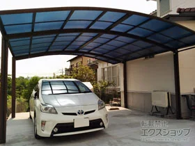 YKKAPのカーポート レイナツインポートグラン　積雪～20cm対応 施工例