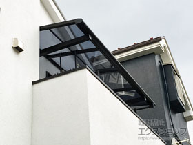 のバルコニー・ベランダ屋根 ヴェクターテラス F型 ルーフタイプ 単体積雪〜20cm対応 施工例