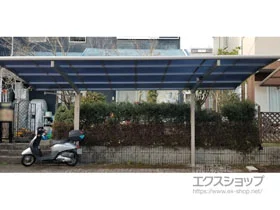 YKKAPのカーポート レイナポートグラン　積雪～20cm対応 施工例