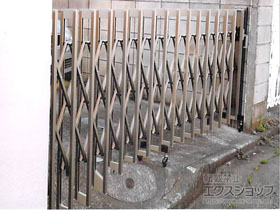 のカーゲート アルシャインII M型 Aタイプ ノンレール 片開き 350S 施工例