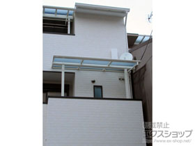 のバルコニー・ベランダ屋根 ヴェクターテラス F型 屋根タイプ 単体 積雪〜20cm対応 施工例