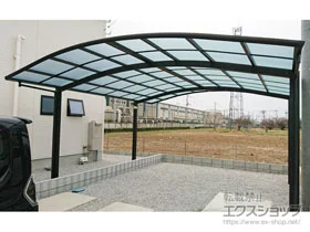 YKKAPのカーポート レイナツインポートグラン　積雪～20cm対応 施工例