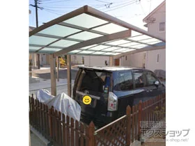 YKKAPのカーポート レイナポートグラン　積雪～20cm対応 施工例