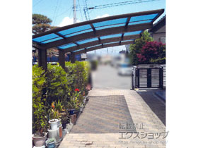 のカーポート レイナポートグラン50 積雪〜50cm対応 施工例