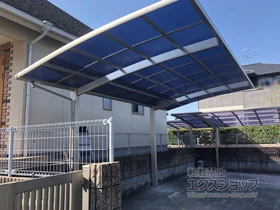 YKKAPのカーポート レイナポートグラン　積雪～20cm対応 施工例
