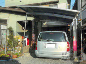 のカーポート レイナポートグラン 積雪〜20cm対応 施工例