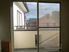 の二重窓（内窓） インプラス ダストバリア仕様 引違い窓 2枚建 施工例