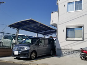 のカーポート レイナポートグラン 延長　積雪〜20cm対応 施工例