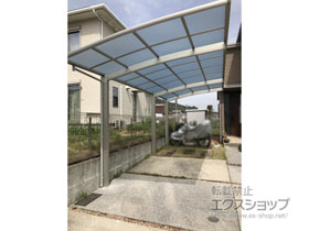 のカーポート レイナポートグラン 延長　積雪〜20cm対応 施工例