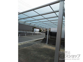 のカーポート エフルージュ ツイン 積雪〜20cm対応 施工例