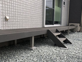 のウッドデッキ リウッドデッキ 200 施工例