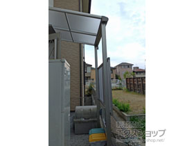 のテラス屋根 ヴェクターテラス F型 テラスタイプ 単体 積雪〜20cm対応 施工例