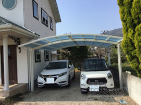 のカーポート レイナツインポートグラン　積雪〜20cm対応 施工例