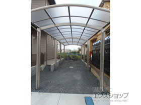 のカーポート レイナワンポートグラン 縦連棟　積雪〜20cm対応 施工例