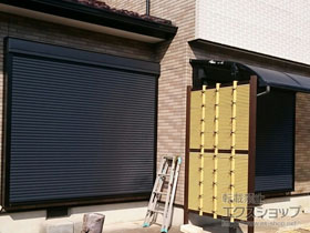 の窓シャッター 【特注】リフォームシャッター イタリヤ 電動式 施工例