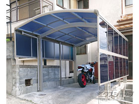 のカーポート レイナワンポートグラン　積雪〜20cm対応 施工例