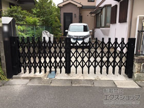 のカーゲート アルシャインHG ノンキャスター 両開き 430W 施工例