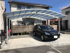 のカーポート レイナツインポートグラン　積雪〜20cm対応 施工例