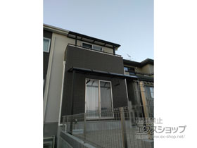 のテラス屋根 プレシオステラス R型 テラスタイプ 単体 積雪〜20cm対応 施工例