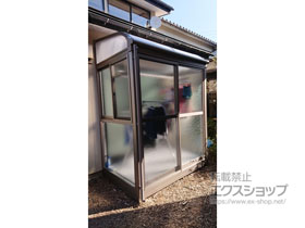 のテラス囲い・サンルーム サニージュ R型 床納まり ランマ無 積雪〜100cm対応 施工例