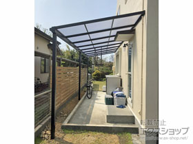 のテラス屋根 ソラリア F型 テラスタイプ 連棟 積雪〜20cm対応 施工例