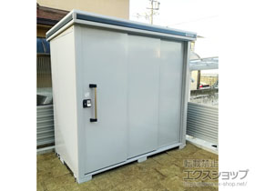 の物置・屋外倉庫 エルモ 一般型 2220×1170×2121（LMD-2211） LMD-2211-CB 施工例