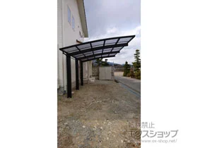 YKKAPのカーポート レイナポートグラン50 積雪～50cm対応/3本柱 施工例