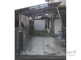 のカーポート ネスカR (ラウンドスタイル) 積雪〜20cm対応 施工例