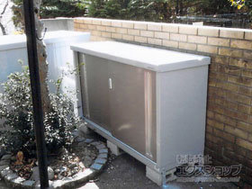 の物置・屋外倉庫 シンプリー 一般型 1520×515×903（MJX-155A） 施工例