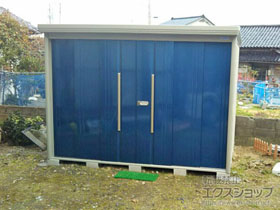 の物置・屋外倉庫 Mr.ストックマンダンディ 一般型 2900×1922×2110（ND-2919） ND-2919-D 施工例