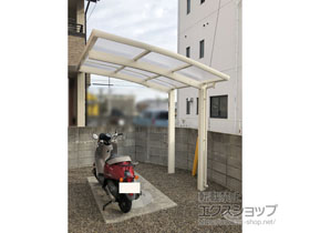 のサイクルポート・駐輪場 レイナポートグランミニ 積雪〜20cm対応 施工例