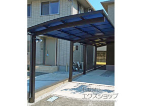のカーポート レイナポートグラン 縦連棟　積雪〜20cm対応 施工例