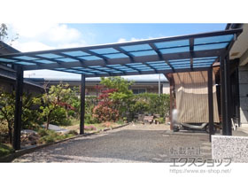 のカーポート エフルージュ ツイン 積雪〜20cm対応 施工例