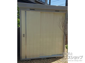 の物置・屋外倉庫 ネクスタ 一般型 1790×1370×2020 NXN-25S-FW 施工例