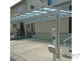 のカーポート エフルージュ トリプル 積雪〜20cm対応 施工例