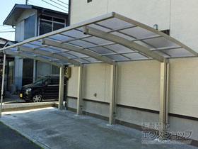 のカーポート レイナポートグラン50 延長 積雪50cm対応 施工例