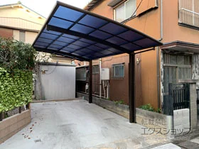YKKAPのカーポート レイナポートグラン　積雪～20cm対応 施工例